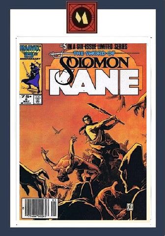 Sword of Solomon Kane #5 - Marvel Comics - 1985 - Newstand