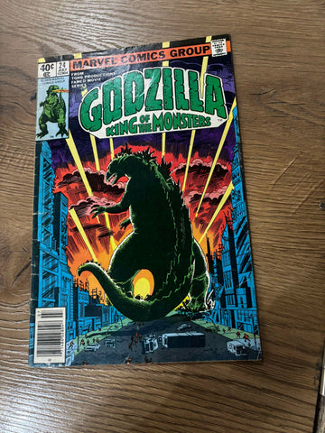 Godzilla #24 - Marvel Comics - 1979