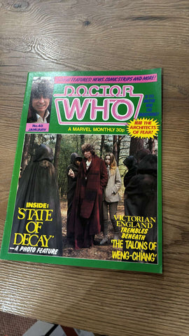 Doctor Who Monthly #48 - Marvel Comics/British - 1980