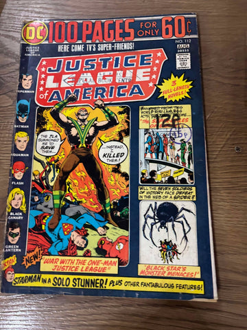 Justice League of America #112 - DC Comics - 1974