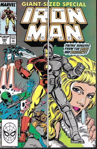 Iron Man #244 - Marvel Comics - 1988