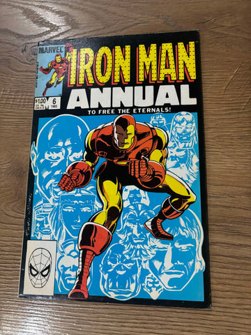 The Invincible Iron Man Annual #6 - Marvel Comics - 1983