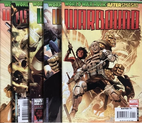 Warbound #1-5 (Set) - Marvel Comics - 2008