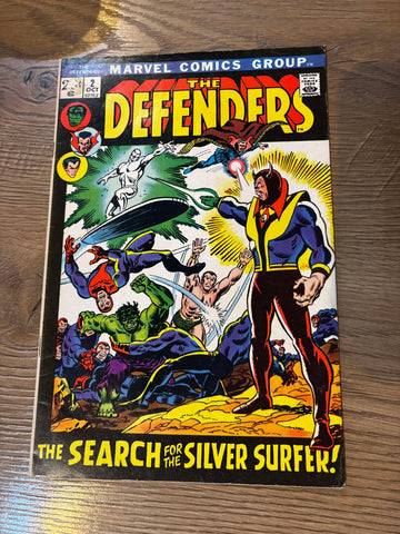 The Defenders #2 - Marvel Comics - 1972