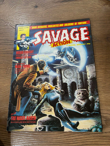 Savage Action #3 - Marvel Comics/British - 1981