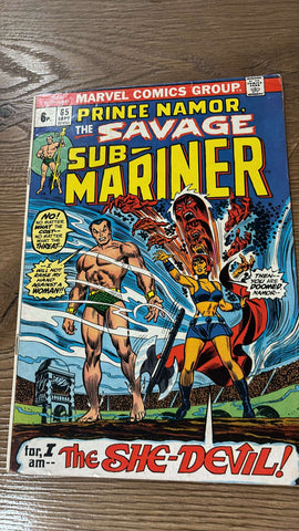 Sub-Mariner #65 - Marvel Comics - 1973