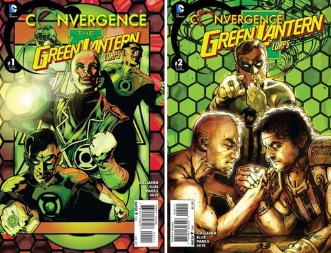 Green Lantern Corps #1 and 2 - DC Comics - 2015 - "Convergence"