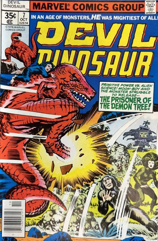 Devil Dinosaur #7 - Marvel Comics - 1978