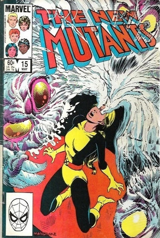 The New Mutants #15 - Marvel Comics - 1984