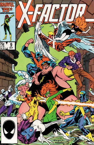 X-Factor #9 - Marvel Comics - 1986