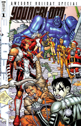 Youngblood #1 Holiday Special - Awesome Comics - 1997