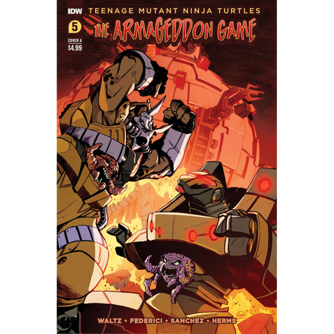 TMNT: Armageddon Game #5 - IDW - 2023 - Cover A
