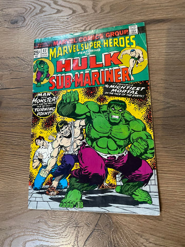 Marvel Super-Heroes #47 - Marvel Comics -1974