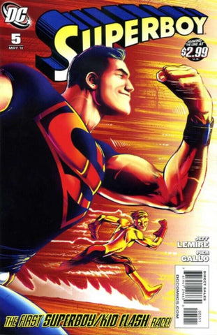 Superboy #5  - DC Comics - 2011 - Lemire