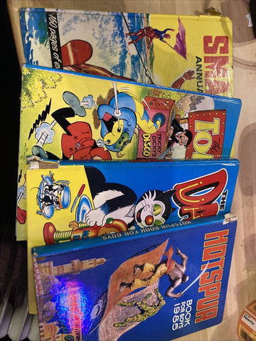 Smash, Topper Book, Dandy Book And Hotspur Book Mixed Lot