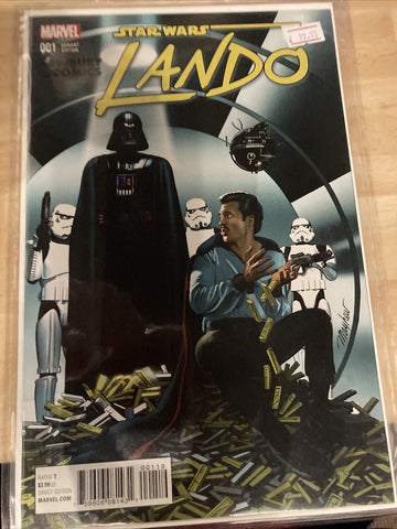 Star Wars Lando #1 - Marvel Comics - 2015 - Newbury Comics Variant