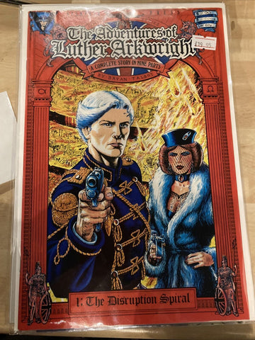 The Adventures Of Luther Arkwright #1 - Valkyrie Press - 1987