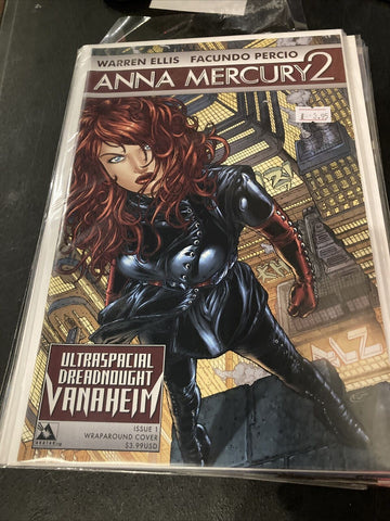 Anna Mercury 2 #1 - Avatar - Wraparound Cover