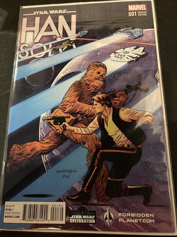 Star Wars: Han Solo #1 - Marvel Comics - Forbidden Planet Variant