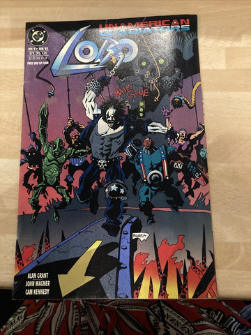 Lobo: Unamerican Gladiators #1 (of 4) - DC Comics - 1993