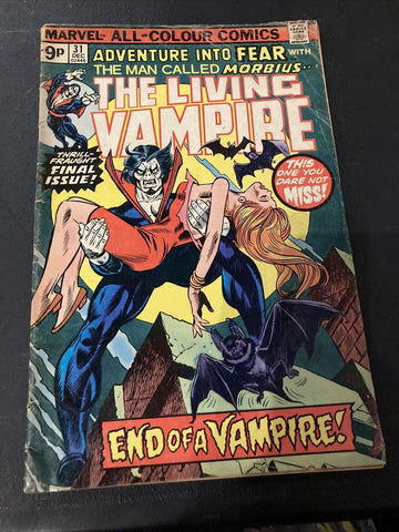 Adventure Into Fear #31 - Marvel Comics - 1975 - VG