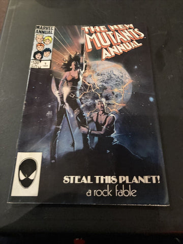 The New Mutants Annual #1 - Marvel Comics - 1984