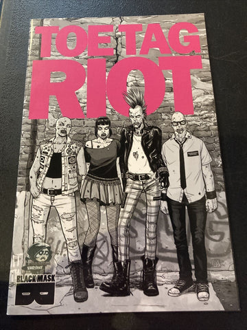 Toe Tag Riot #1 - Black Mask - 2015
