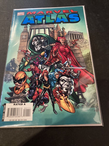 Marvel Atlas #1 - Marvel Comics - 2008