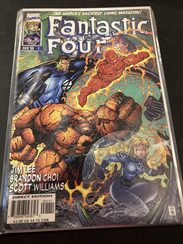 Fantastic Four #1 - Marvel Comics - 1996