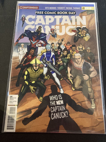 Captain Canuck: Equilibrium Shift #1 FCBD - Chapterhouse - 2019