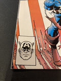 Captain America #332 - Marvel - 1987 - Key: Steve Rogers Resigns/goes Solo