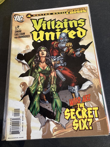 Villains United #2 (of 6) - DC Comics - 2005