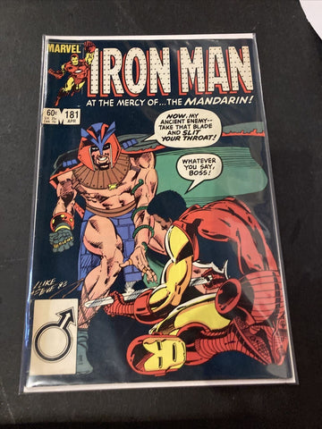 Iron Man #181 - Marvel Comics - 1984