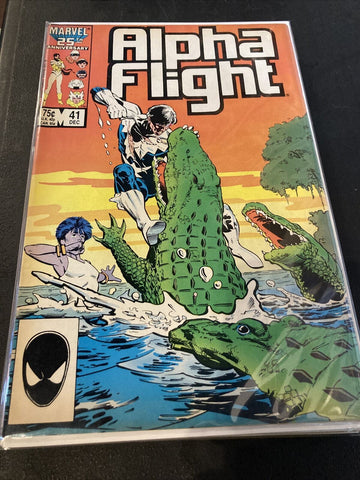 Alpha Flight #41 - Marvel Comics - 1986