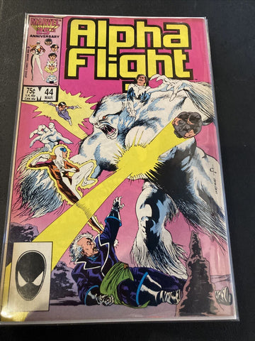 Alpha Flight #44 - Marvel Comics - 1986