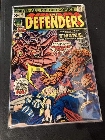 The Defenders #20 - Marvel Comics - 1975 - Low Grade