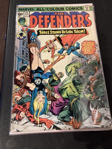 The Defenders #25 - Marvel Comics - 1975