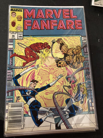 Marvel Fanfare #46 - Marvel Comics - 1988