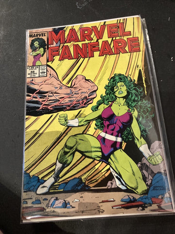 Marvel Fanfare #48 - Marvel Comics - 1989