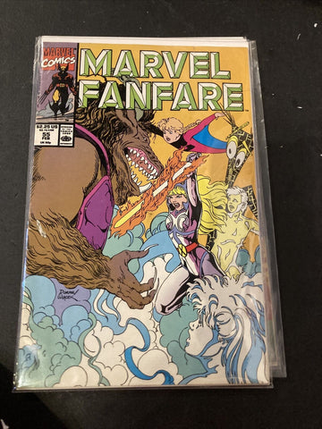 Marvel Fanfare #55 - Marvel Comics - 1980