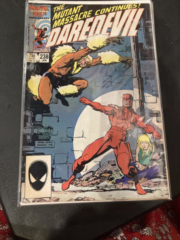 Daredevil #238 - Marvel Comics - 1986
