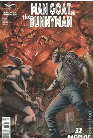Man Goat & The Bunnyman #3 - Zenescope - 2021 - Cover A