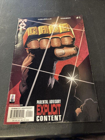 Cage #1 - Marvel Comics / Max - 2002