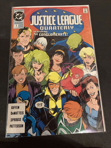 Justice League Quarterly #1 - DC Comics - 1990