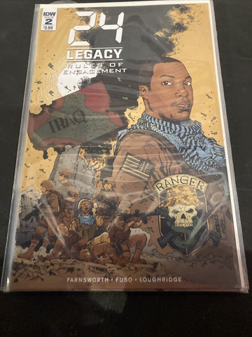 24 : Legacy Rules Of Engagement #2 - IDW- 2017 NM