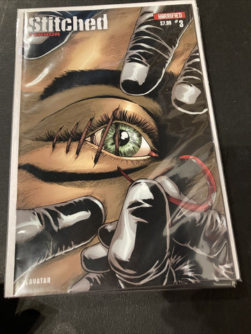 Stitched: Terror #3 - Horrified Variant - Avatar