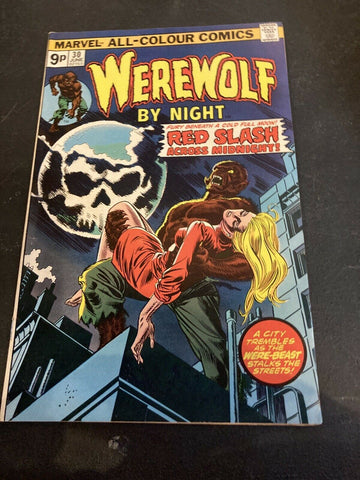 Werewolf By Night #30 - Marvel Comics - 1975 - Stock Image Used