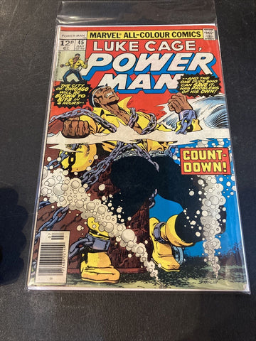 Luke Cage: Power Man #45 - Marvel Comics - 1977