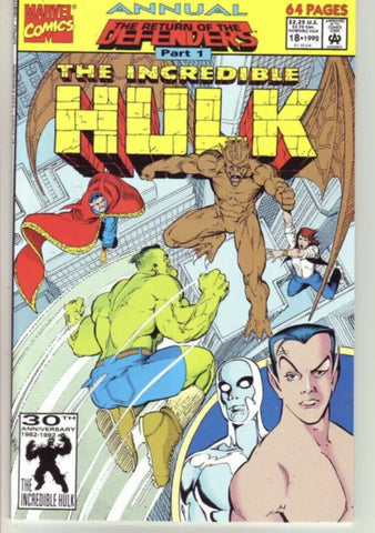 Incredible Hulk Annual #18 - Marvel Comics - 1992