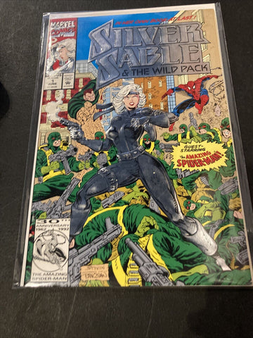 Silver Sable & The Wild Pack #1 - Marvel Comics - 1992